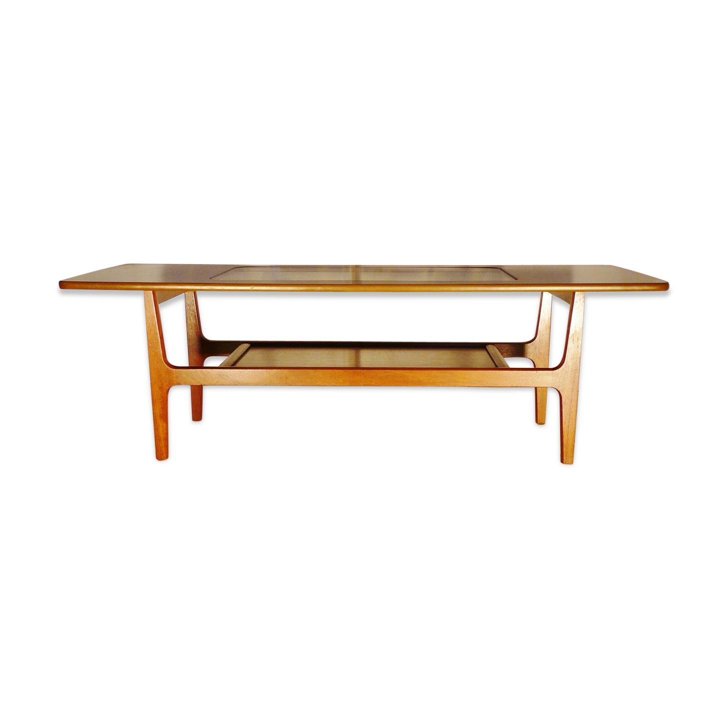 Scandinavian teak coffee table