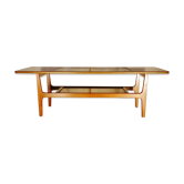 Scandinavian teak coffee table
