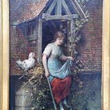 Tableau ancien fin 19eme