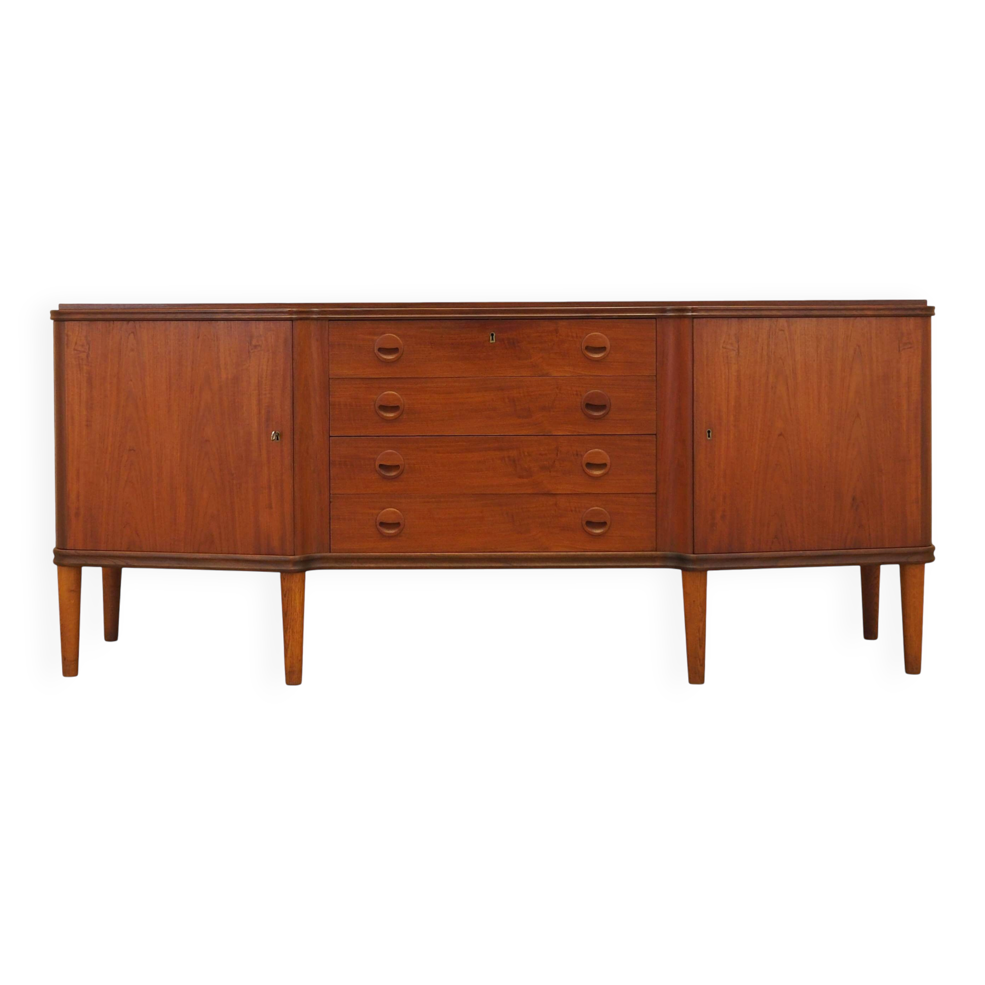 Teak sideboard, Danish design, 1960s, made in Denmark