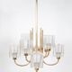 Lustre en Verre Cristal de Peill & Putzler, 1970s