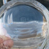 Saladier coupe ancien cristal Baccarat signé