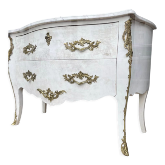 Louis XVI style chest of drawers