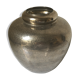 Italian mercurized glass vase for Lancel Paris