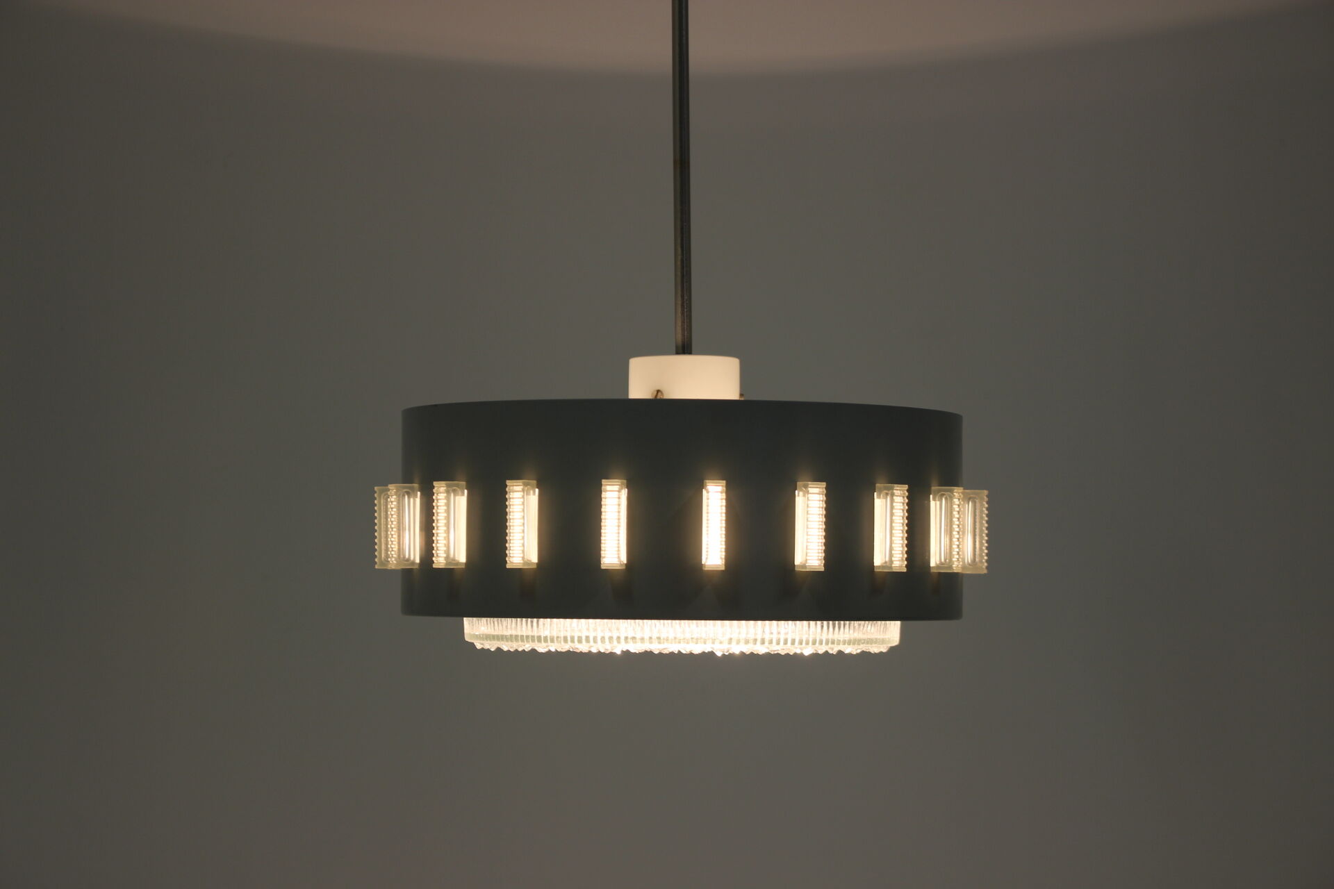 Grey hanging lamp, 1960‘s