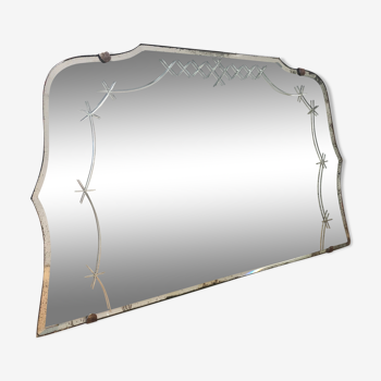 Chiseled mirror  58x36cm