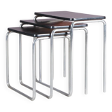 Nest tables from the 1930s by Jan Schrofer for Ahrend de Cirkel, Netherlands.