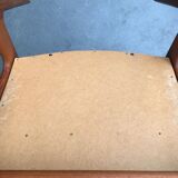 Mid-century model 100 rocking chair in Danish teak by Søren Georg Jensen for Kubus Møbler, 1960s.