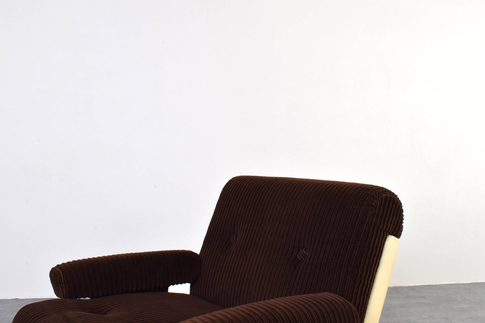 Fauteuil de salon allemand du milieu du siècle, années 1970.