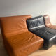 Canapé en cuir Ligne Roset Confluence par Philippe Nigro