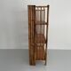 Folding bamboo shelf, 1960, Italy