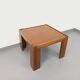 Vintage Italian square coffee table by Afra and Tobia Scarpa for Cassina.