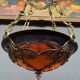 Magnificent Art Deco chandelier signed "Noverdy France".