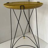 60s pedestal table
