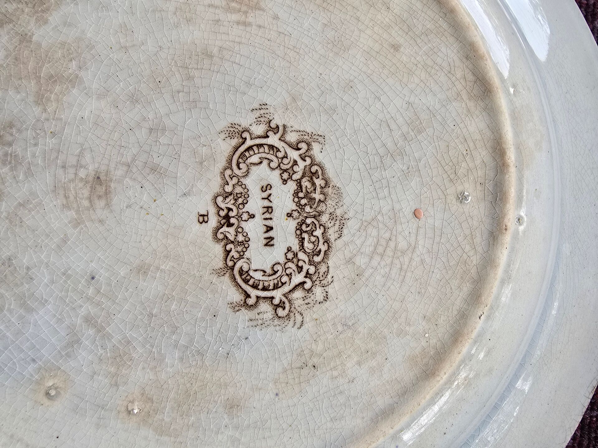 2 assiettes orientalistes XIXe siècle