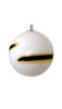 Vistosi Murano glass globe, Italy 1980s