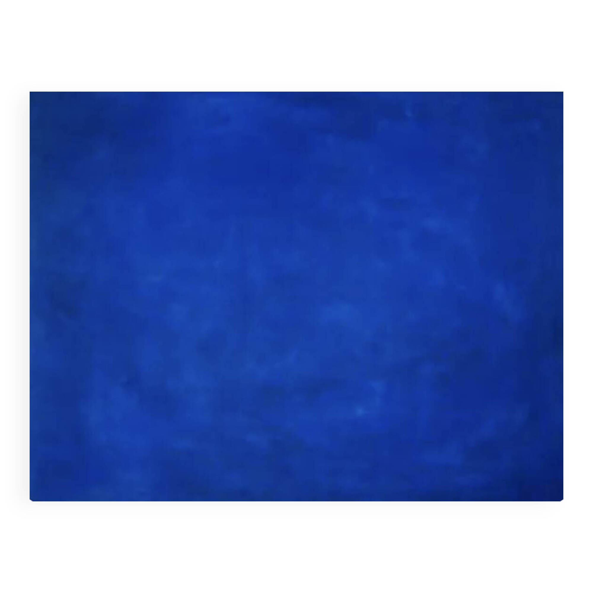 Very Large Monochrome Blue Abstract Painting