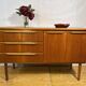 Mid-Century Retro Vintage Teak Sideboard by Sakol 1960   Danish Design Infl
