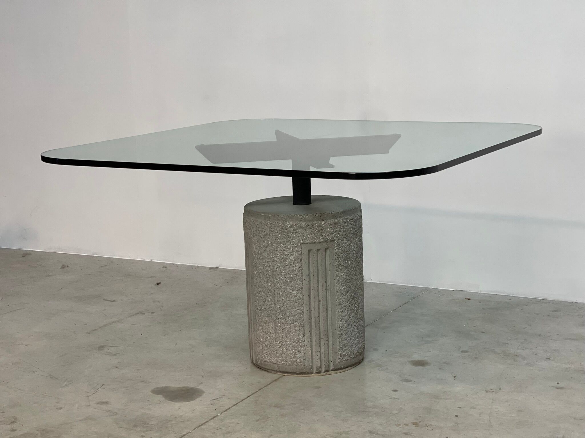 Table à manger Giovanni Offredi pour Saporiti, années 1970