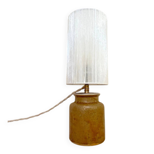 Lampe en grès vintage - beige