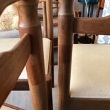 4 Scandinavian teak chairs, 1960