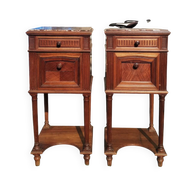 2 tables de chevets en bois massif