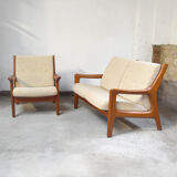 George would living room teak sets