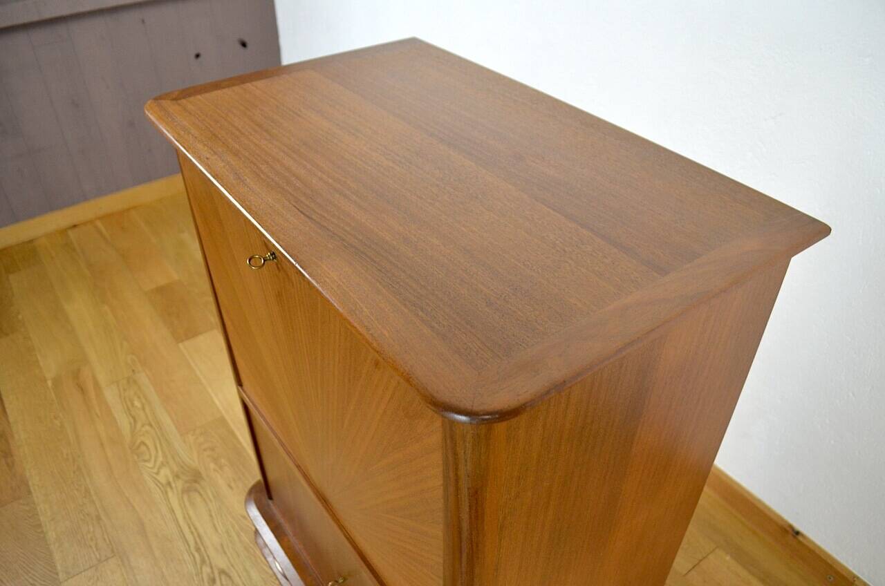 Art Deco Mahogany Secretary