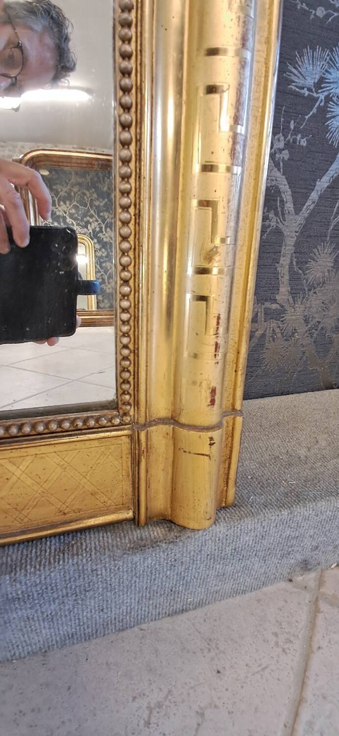 Louis Philippe period mirror 141 x 102