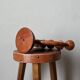 Antique candle holder handcrafted Scandinavian Nordic design