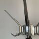 Vintage 1970s freestanding coat rack