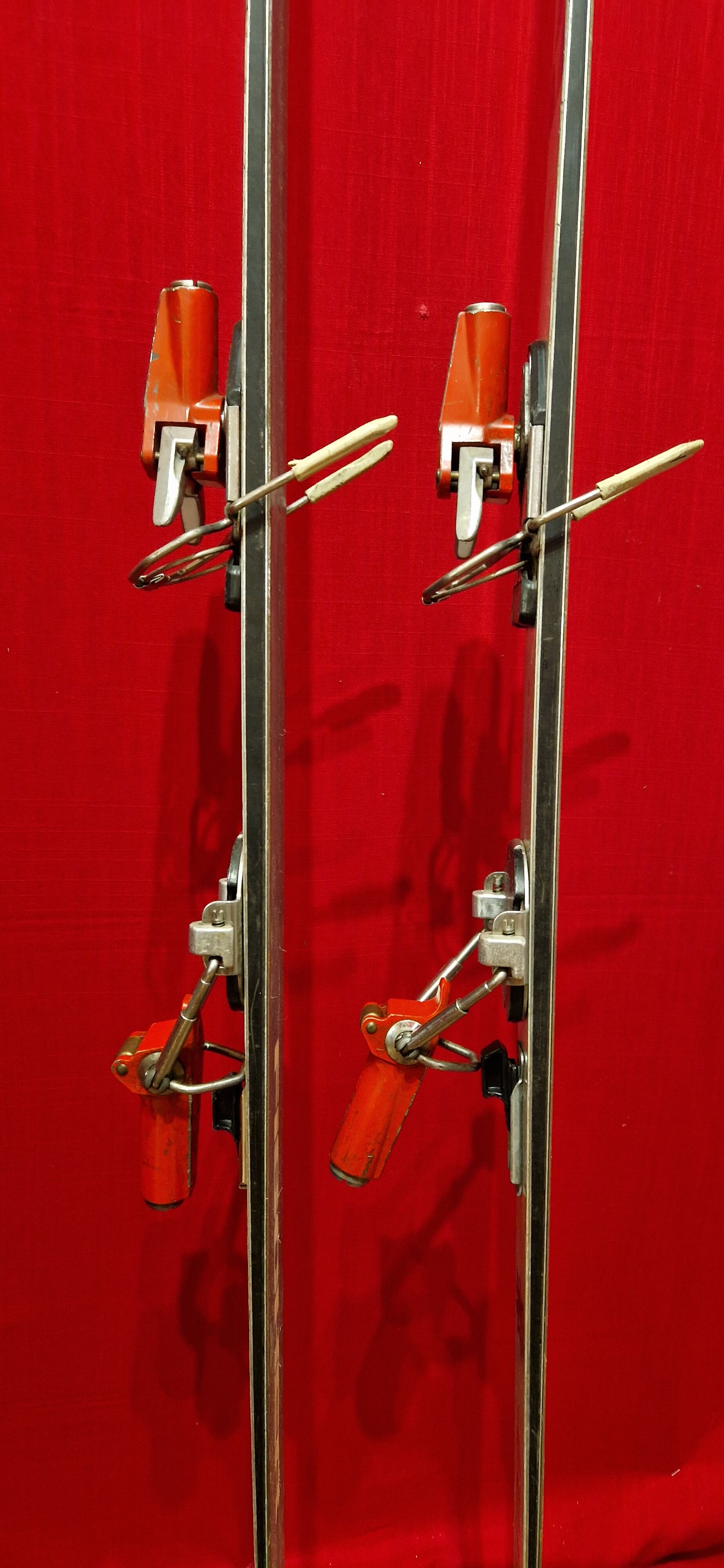 Pair of vintage skis