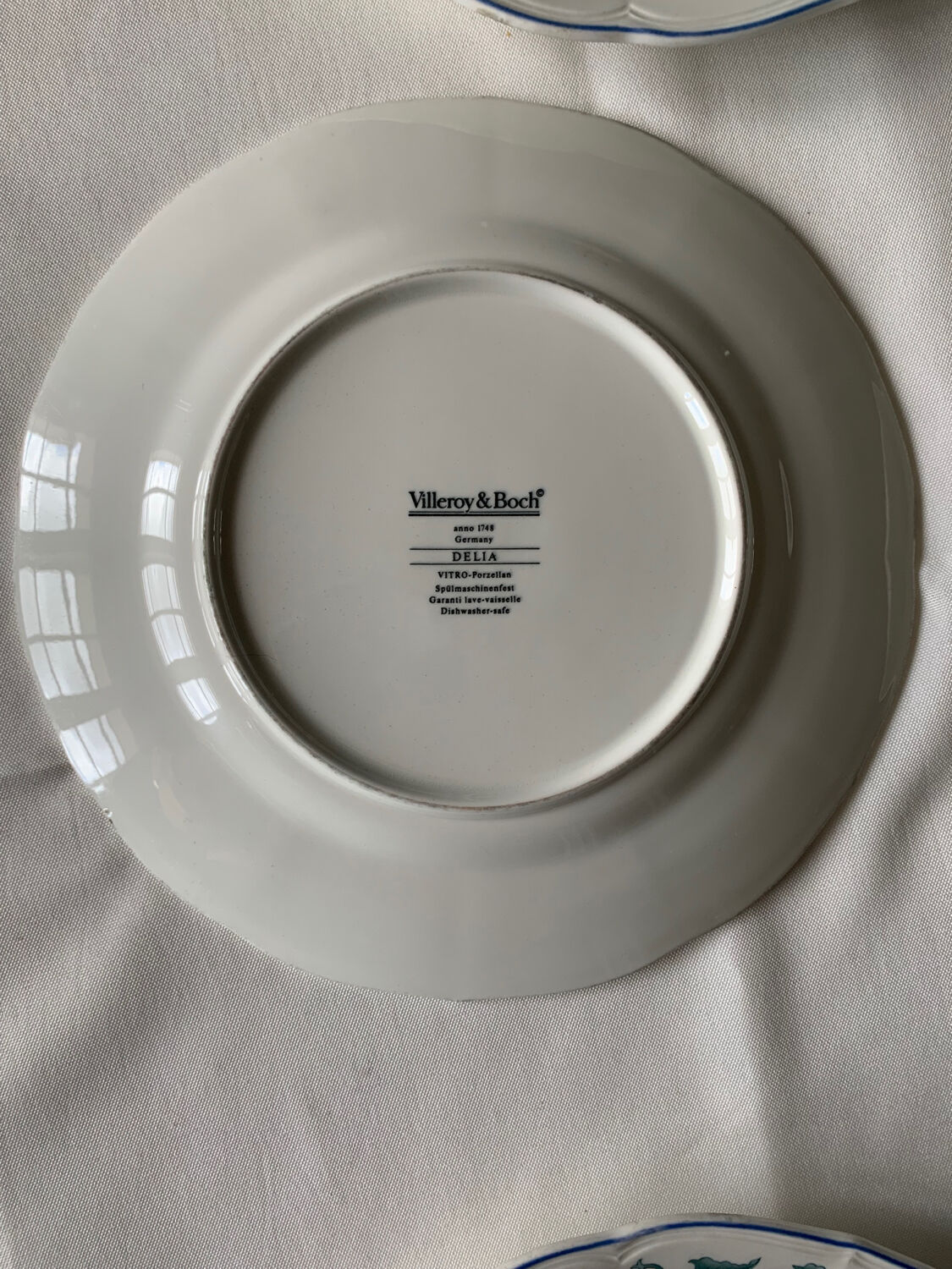Villeroy and Boch Delia dinner plates