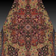 Oriental carpet Kirman Raver Iran: 190 x 135 cm - "Galerie Sardje"
