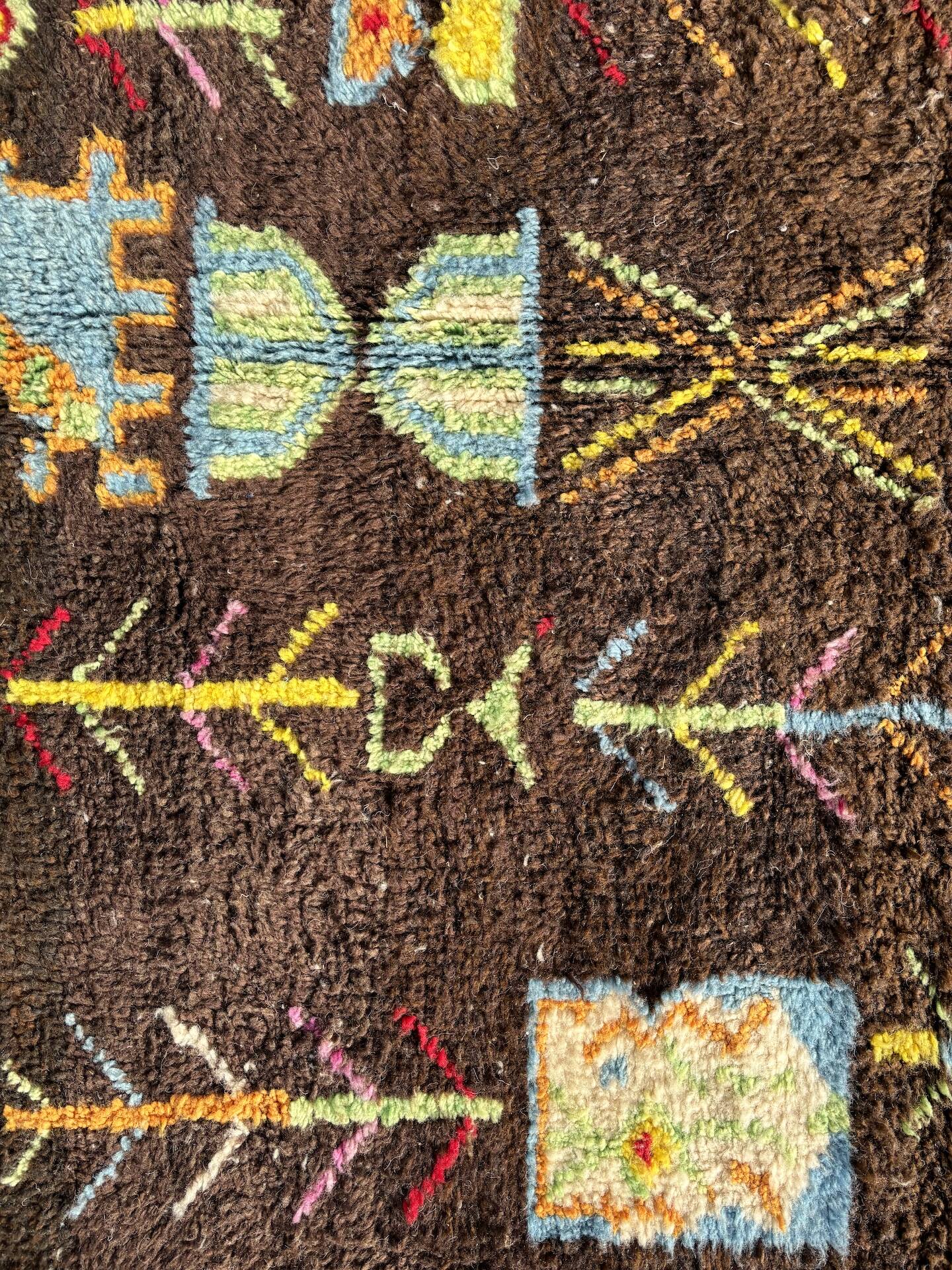 Berber carpet Beni Ouarain 190x290 cm new