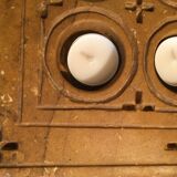 Carved candle holder "Pierre de Jaisalmer"