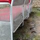 Pair of metal sofas Talin design