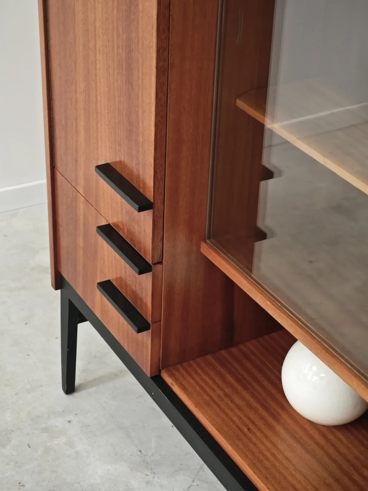 Wooden sideboard by Frantisek Mezulanik for Up Zavody 60