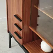 Wooden sideboard by Frantisek Mezulanik for Up Zavody 60