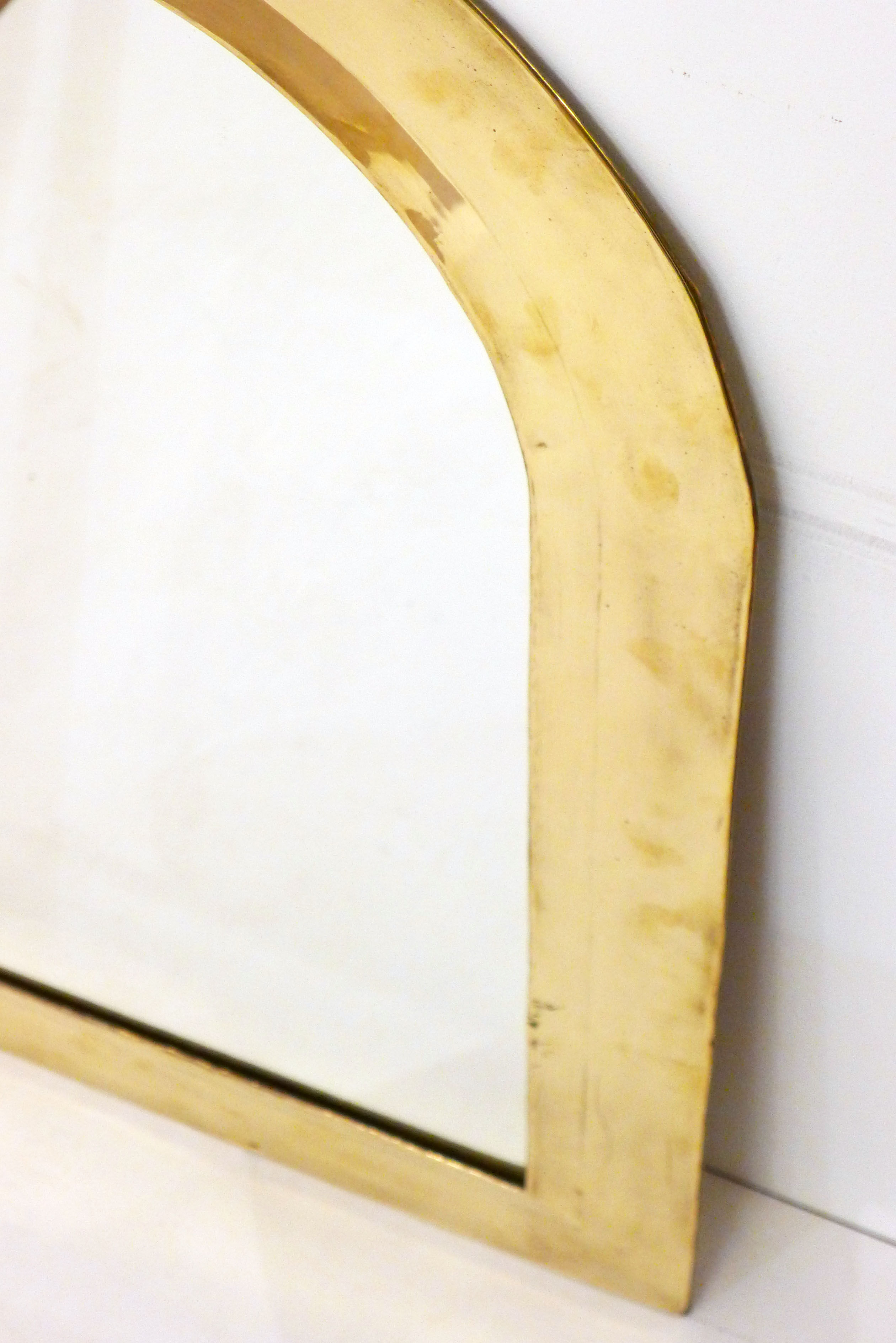 Mirror golden frame 36x66cm