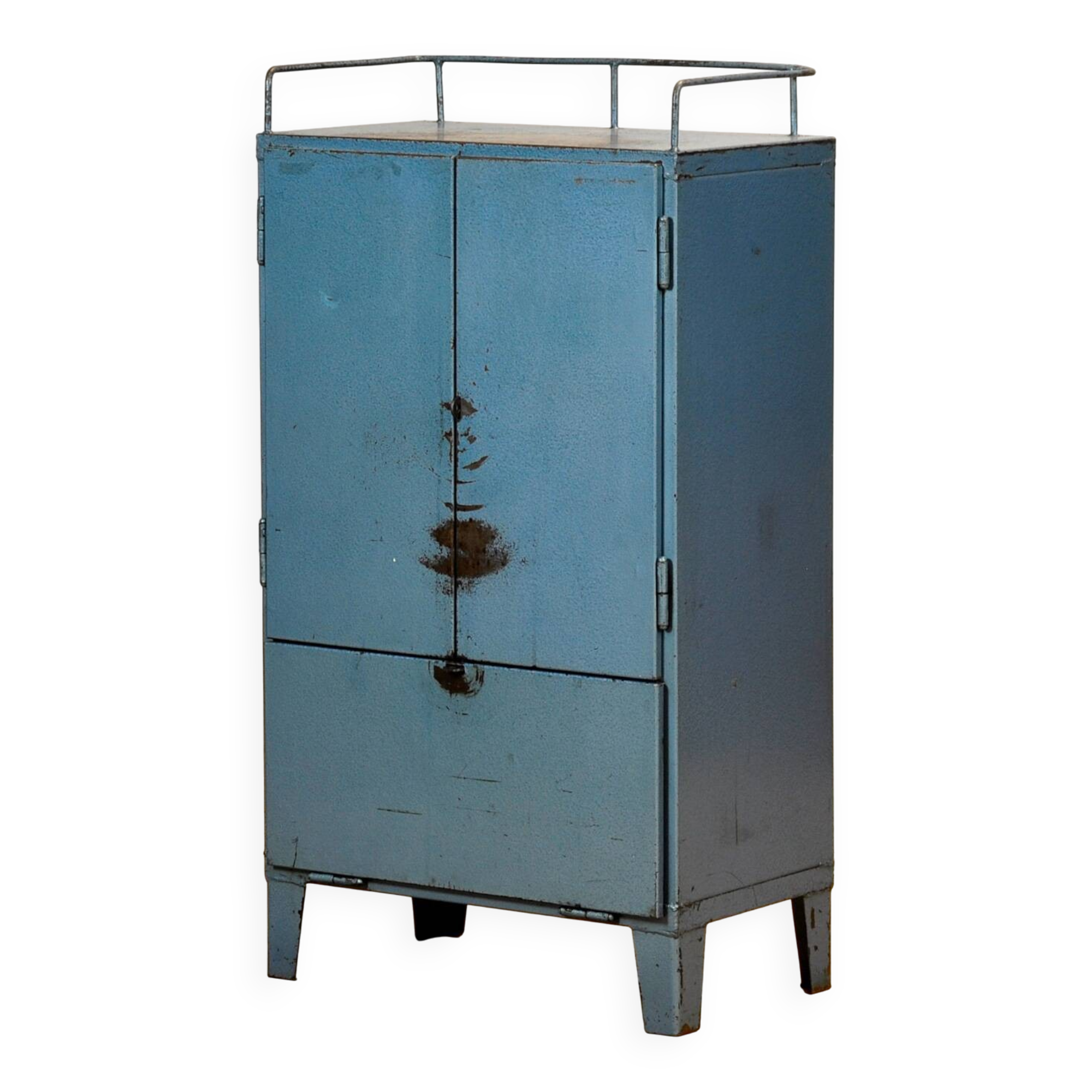 Industrial four-drawer cabinet from the 1970s