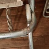 Set of 2 folding armchairs vintage camping