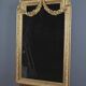 Important gilded wooden mirror, Louis XVI style – second half of the 19th century