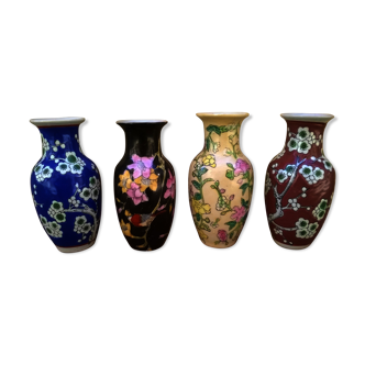 Series of Asian vases