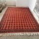 Handmade oriental carpet 290cm/203 cm