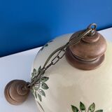 Green flower ceramic suspension