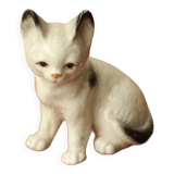 Ceramic cat statue