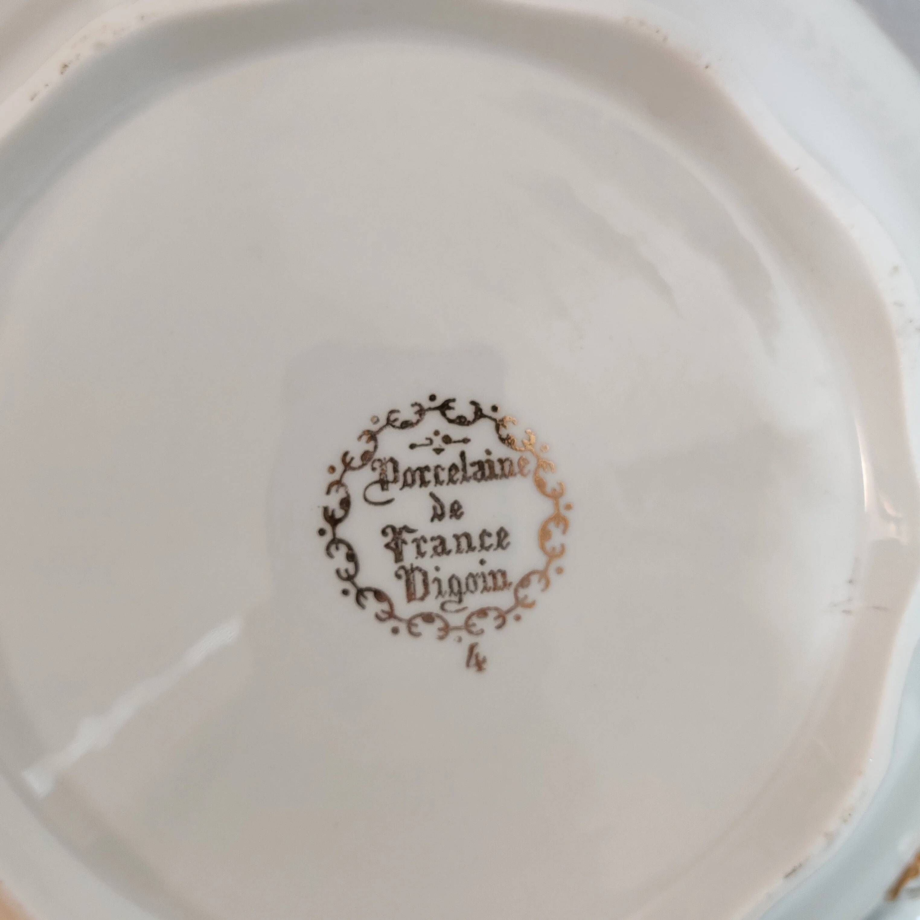 Porcelain soup tureen Digoin