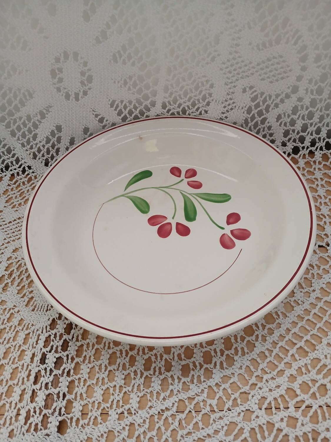 Old dish Salins France