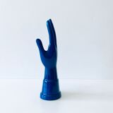 Ceramic blue hand
